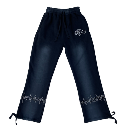 THORN$ Sweatpants (Black)