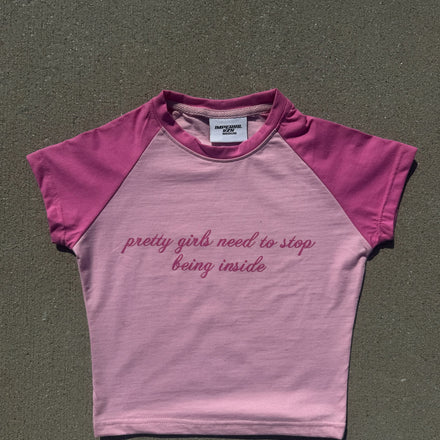Pretty Girl Tee Pink